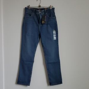 Lee Slim Straight Mid Rise Jeans, 12
